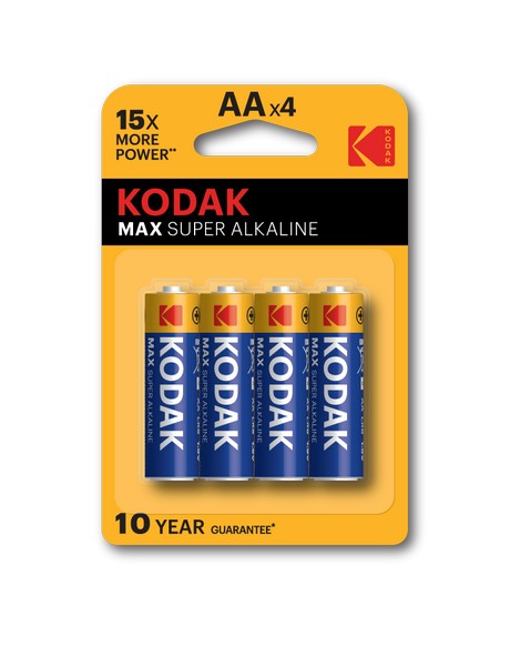 Батарейка Kodak MAX/XTRALIFE LR6-4BL AA (цена за 1шт.)