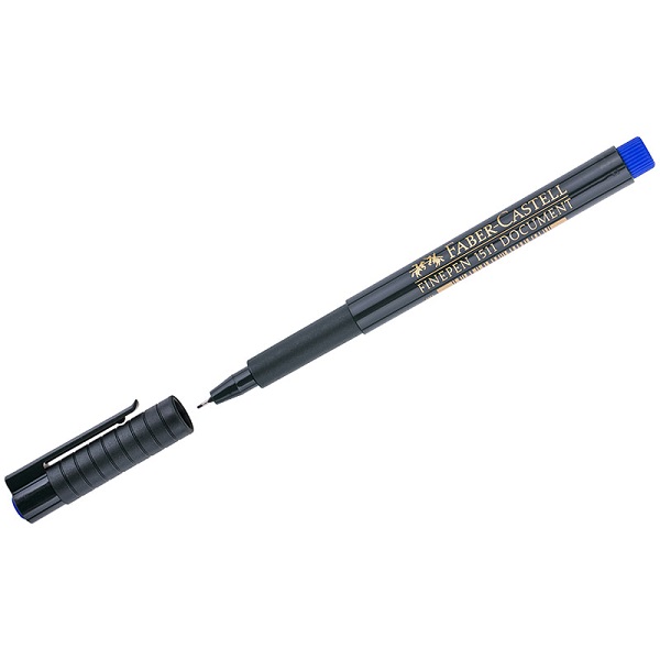 Ручка капил. Faber Castell FINEPEN 1511, 151151 синяя