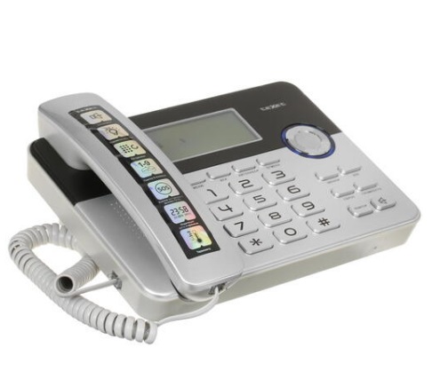 Телефон teXet TX-259 черно-серебристый