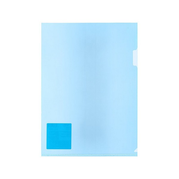 Папка-уголок А4 180мкм Classic диагональ EC22042 синий