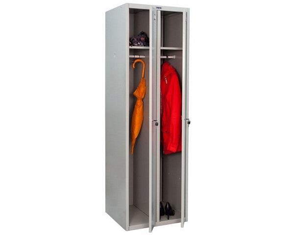Шкаф для одежды LS-21, 2 секции (575*500*1830мм)