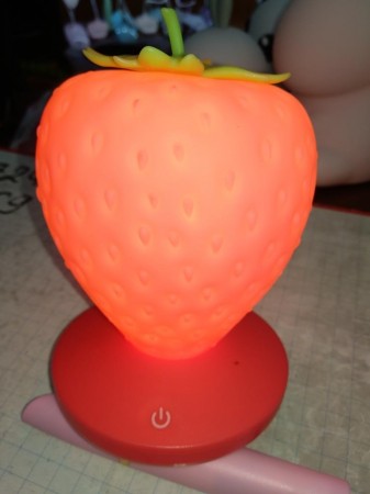 Светильник-ночник КОКОС Strawberry, светодиодный 207169