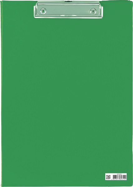 Папка-планшет А4 deVENTE с прижимом PP зеленая 3034505