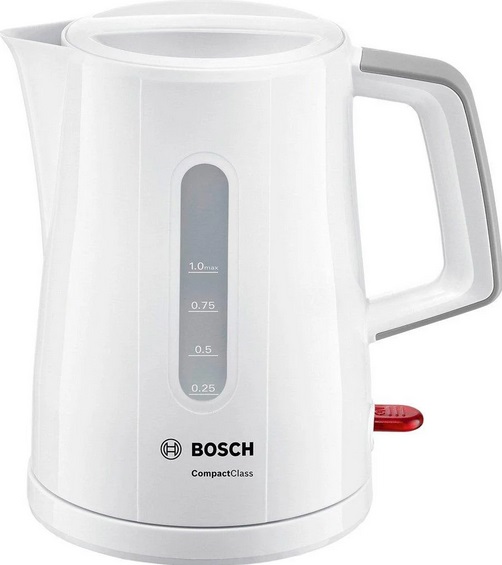 Чайник 1,0 л Bosch TWK-3A051 белый