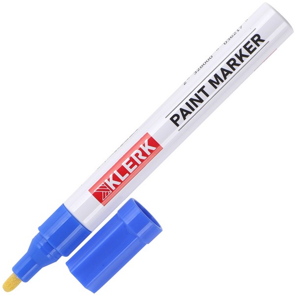 Маркер-краска KLERK ZEYAR 170410, синий 2-4мм