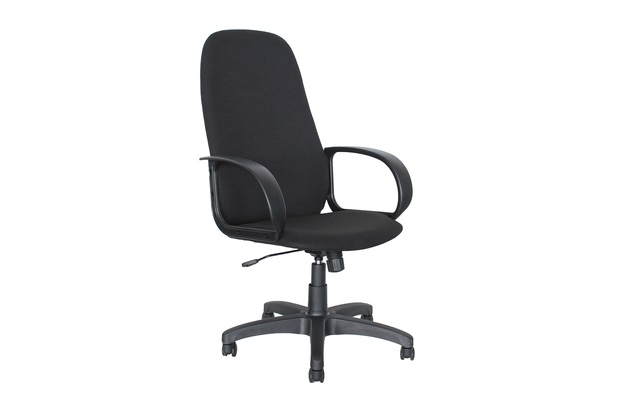 Кресло руководителя СТИ-Кр33 ткань, пластик, черный