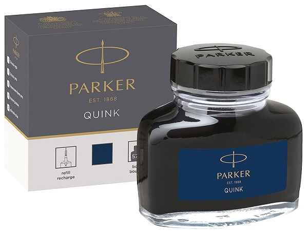 Чернила 57мл Parker BOTTLE INK BLU/BLK BOX 1950378 темно-синие