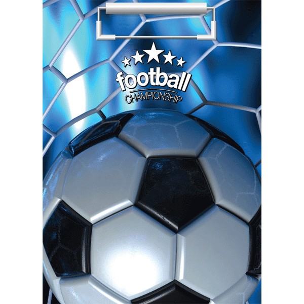Доска-планшет А4 deVENTE Football с прижимом, лам. картон 2мм 3034911