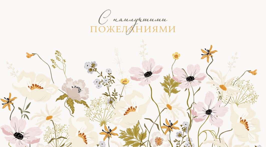 Конверт для денег С наилучшими пожеланиями 0200.080