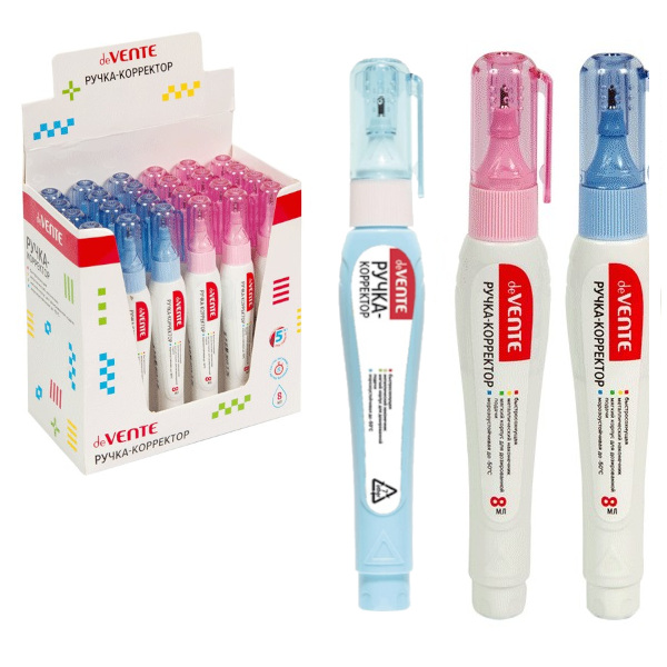 Ручка-корректор deVENTE  8 мл. 4061108