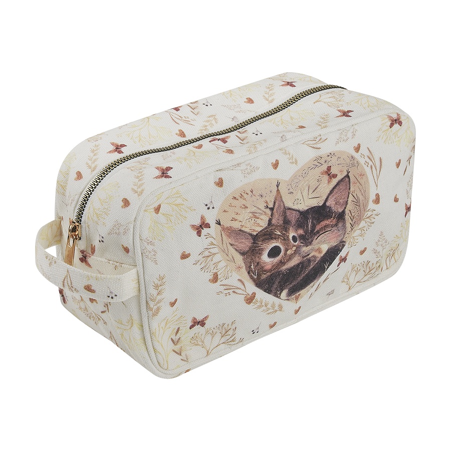Косметичка BrunoVisconti. LOVE ME.КОТИКИ. ОДНО СЕРДЦЕ 14-093/05